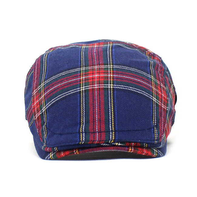 Retro Plaid Beret Men's And Women's Spring And Autumn Hat Casual Peaked Cap Main Image