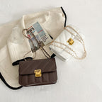 Niche Texture Western Style Shoulder Messenger Bag Small Square Bag