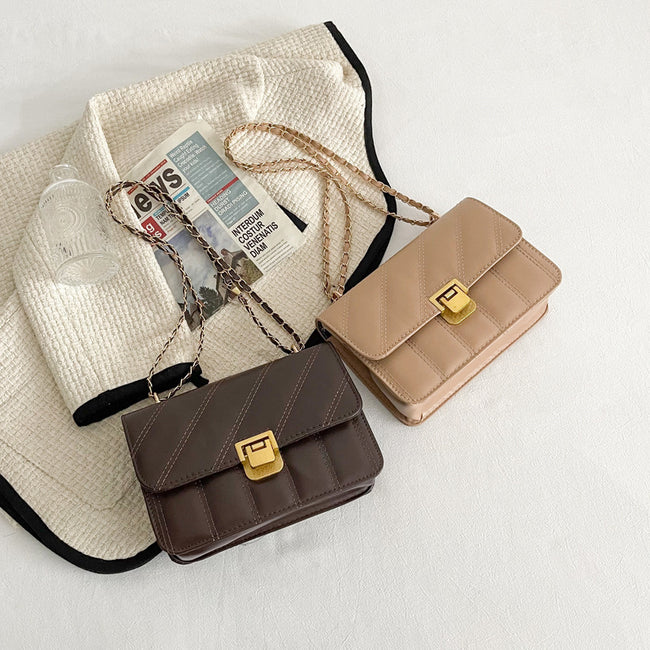 Niche Texture Western Style Shoulder Messenger Bag Small Square Bag Hover Image