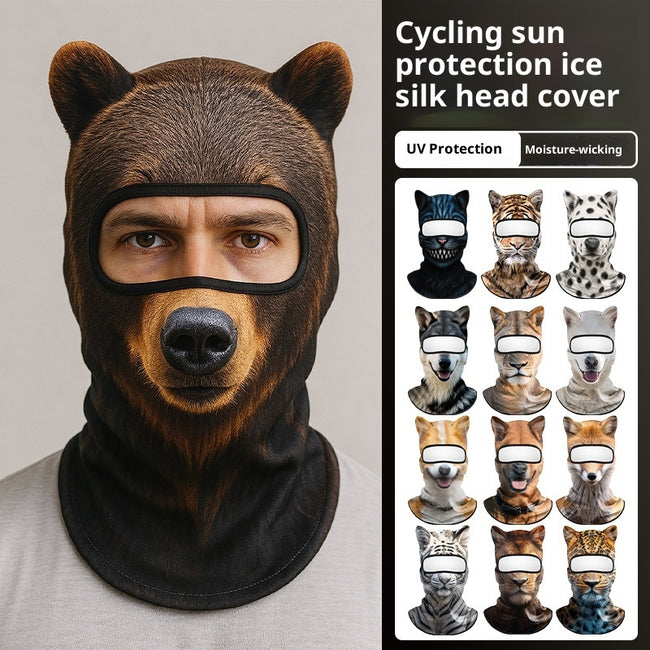 Sun Protection Quick-drying Motorcycle Hood Dustproof Sunshade Hover Image