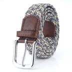 Canvas Elastic Stretch Belt Pin Buckle Canvas Belt