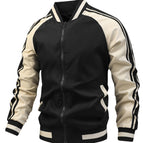 Black Baseball Collar Jacket / PK S