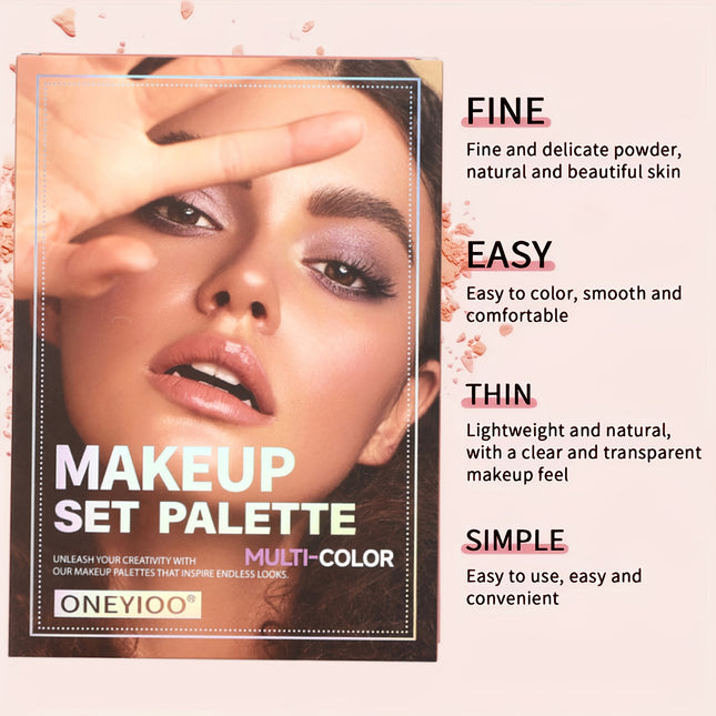 57 Color Book Palette Makeup Kit For Stage Festive Looks