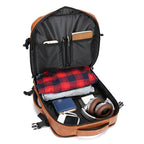 Multi-functional Scalable Computer Bag Solid Color