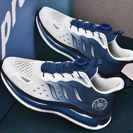 Unisex Breathable Mesh Sneakers Cushioned Support Running