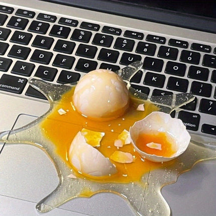 April Fools Broken Eggs Mobile Phone Holder Novelty Stand