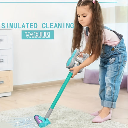 Kids Vacuum Cleaner Toy With Realistic Cleaning Sounds