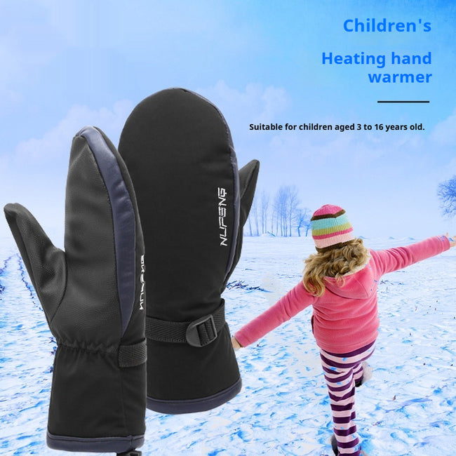 2025 Power Bank Heating Gloves Double Side Heating Hover Image