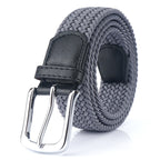 Canvas Elastic Stretch Belt Pin Buckle Canvas Belt