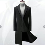 Men's Business Korean Version Slim Fit Handsome Trench Coat