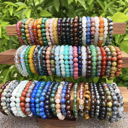 Bohemian Style Beaded Bracelet Set Turquoise Unisex 12Pcs