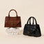 First Layer Leather One-shoulder Women's Bag All-match Solid Color Casual Crossbody