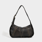 Vintage Weave New Niche Design Large Capacity Commuter Shoulder Bag