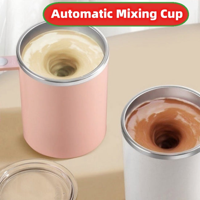 Portable Smart Magnetic Automatic Mixing Coffee Cup Rechargeable Rotating Home Office Travel Stirring Cup Hover Image