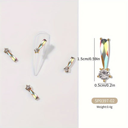 Nail Art Rhinestone Set Alloy Studs for Women DIY Manicure