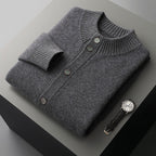 Men's Half Turtleneck Short Thickened Knitted Bottoming Sweater