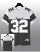 Summer Menswear Casual Digital Printed Round Neck Short Sleeve T-shirt