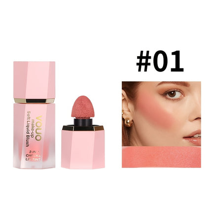 Gentle Creamy Blush Liquid Red Radiant Glow Squalane
