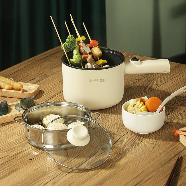 Mini Hot Pot Household Portable Kitchen Appliance Multi Function Non Stick Electric Pot Kitchen Gadgets Hover Image