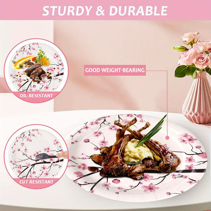 Cherry Blossom Party Pack for 25 Guests